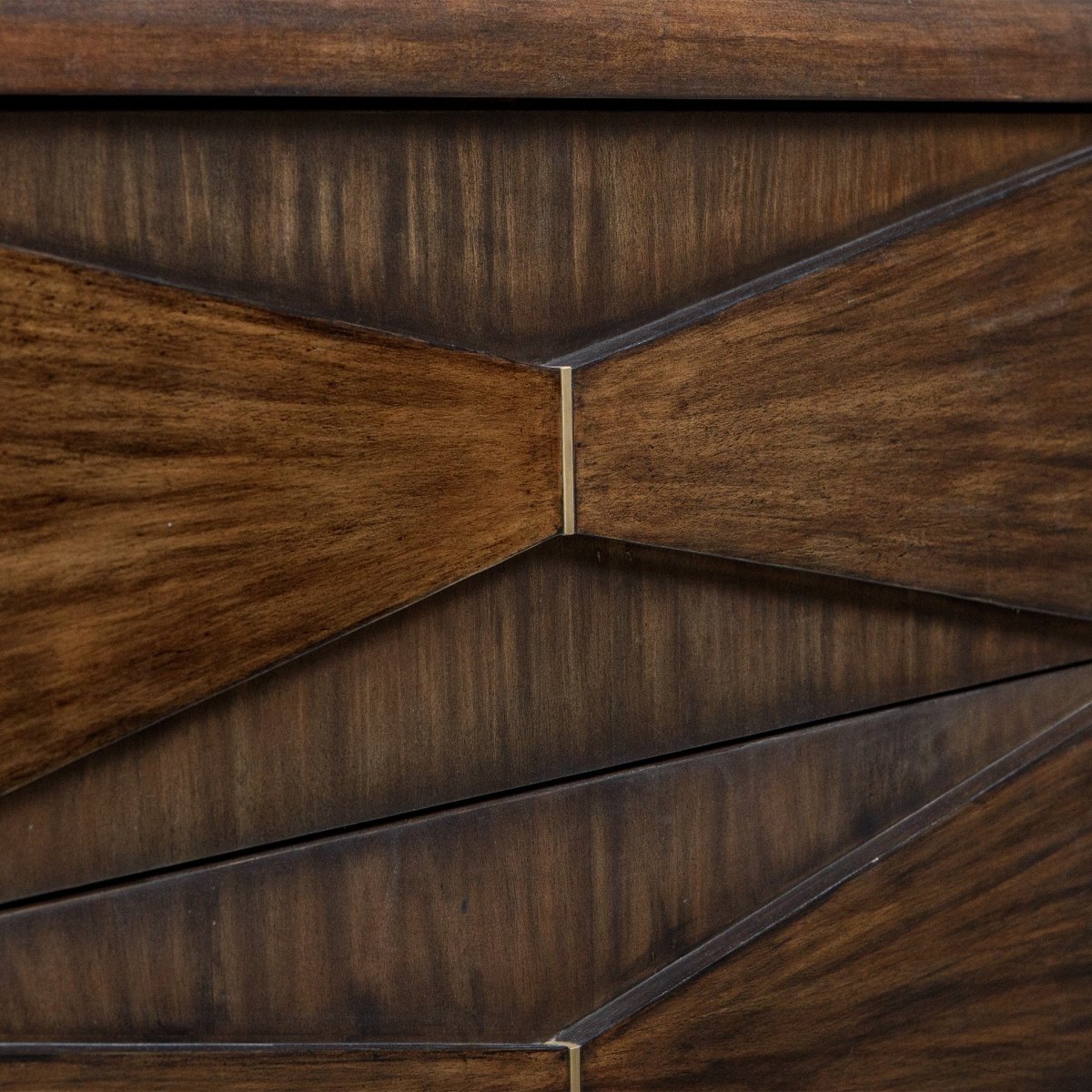 Bowtie 3 Drawer Mid - Century Chest - Uttermost - Storage Chests by Modest Hut