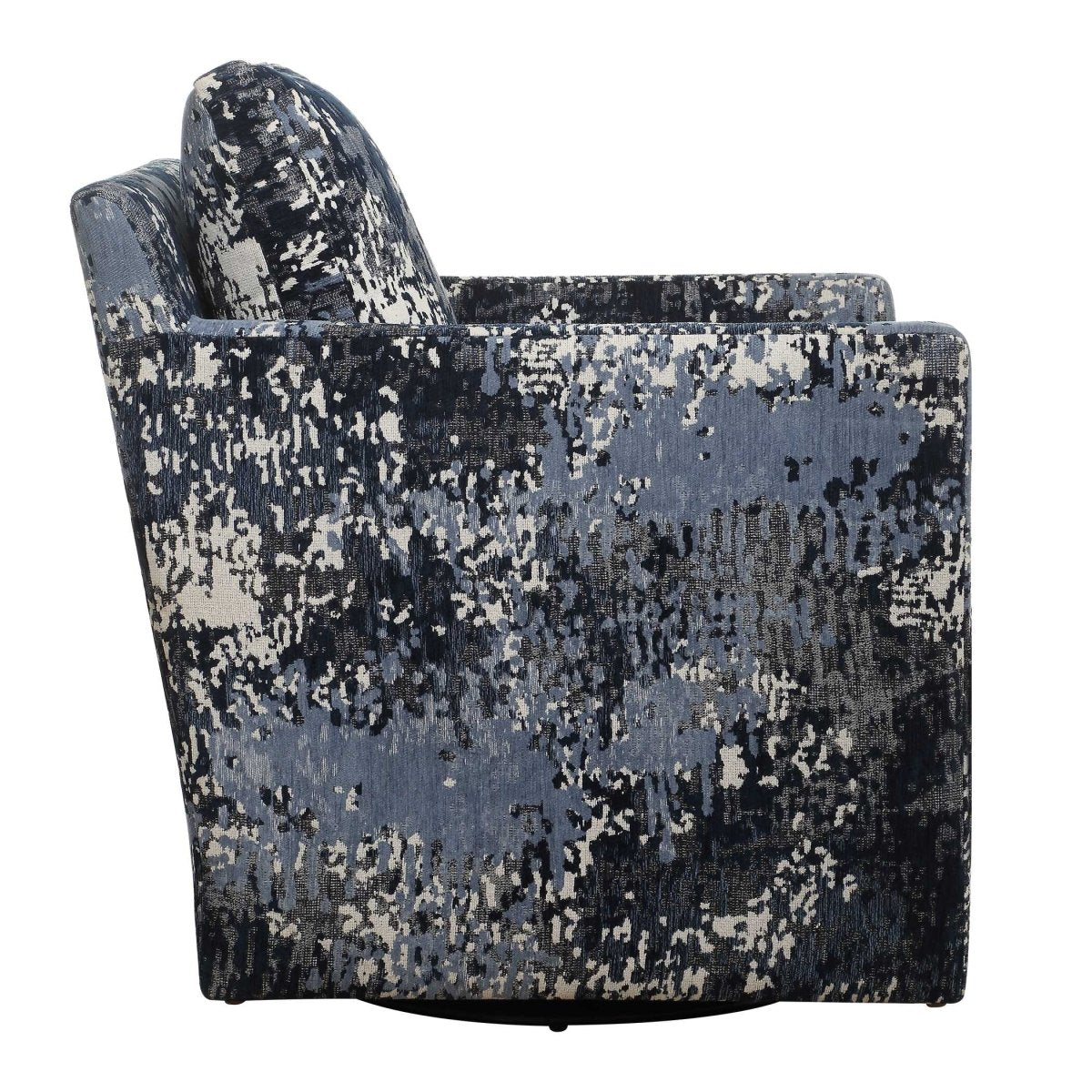 Tisdell Patterned Swivel/Glider - Uttermost - Swivel Chairs by Modest Hut