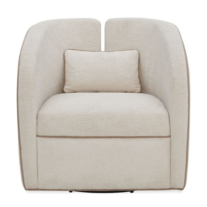 Alternate view of the Vega Swivel Chair by Uttermost