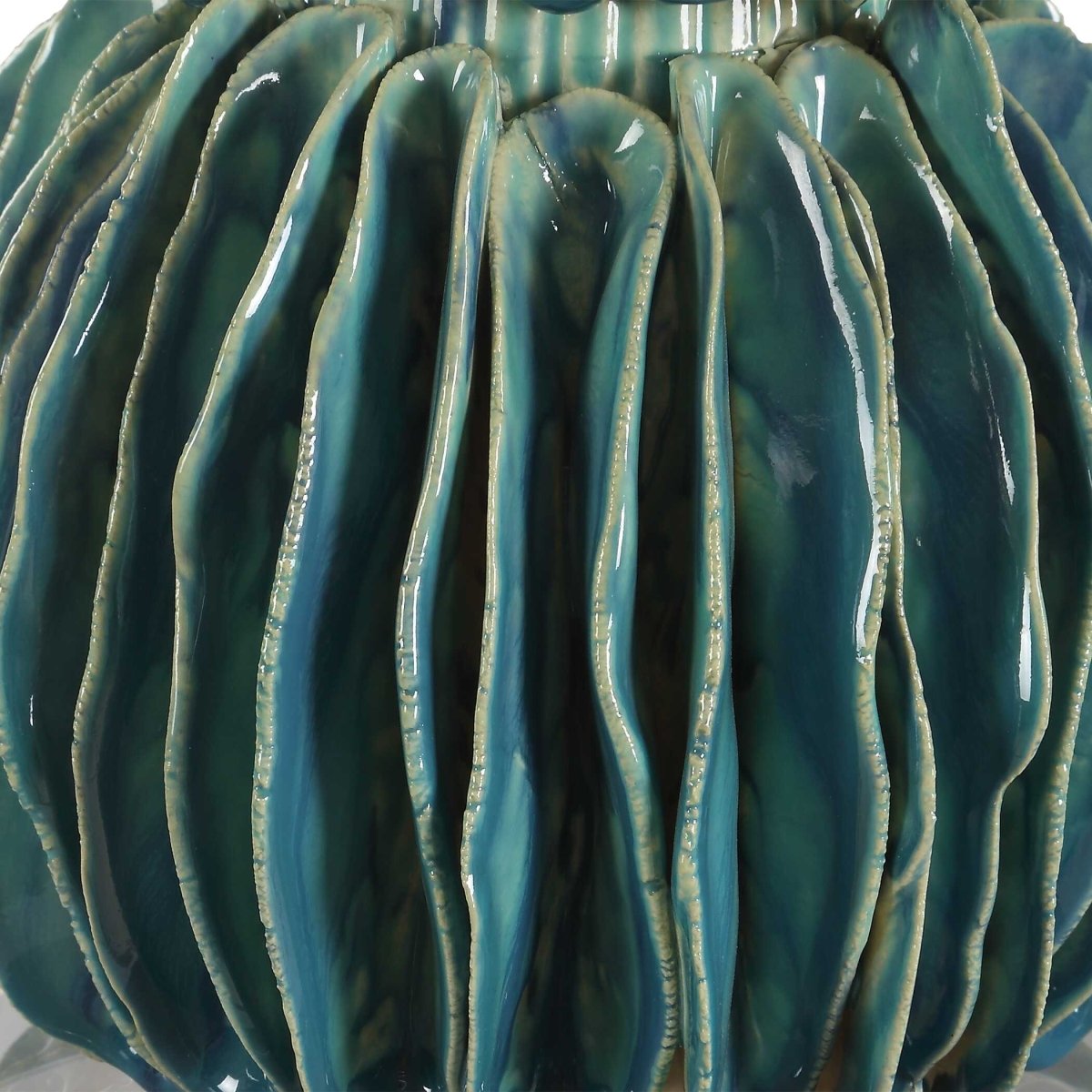 Bonaire Teal Blue Table Lamp - Uttermost - Table Lamp by Modest Hut