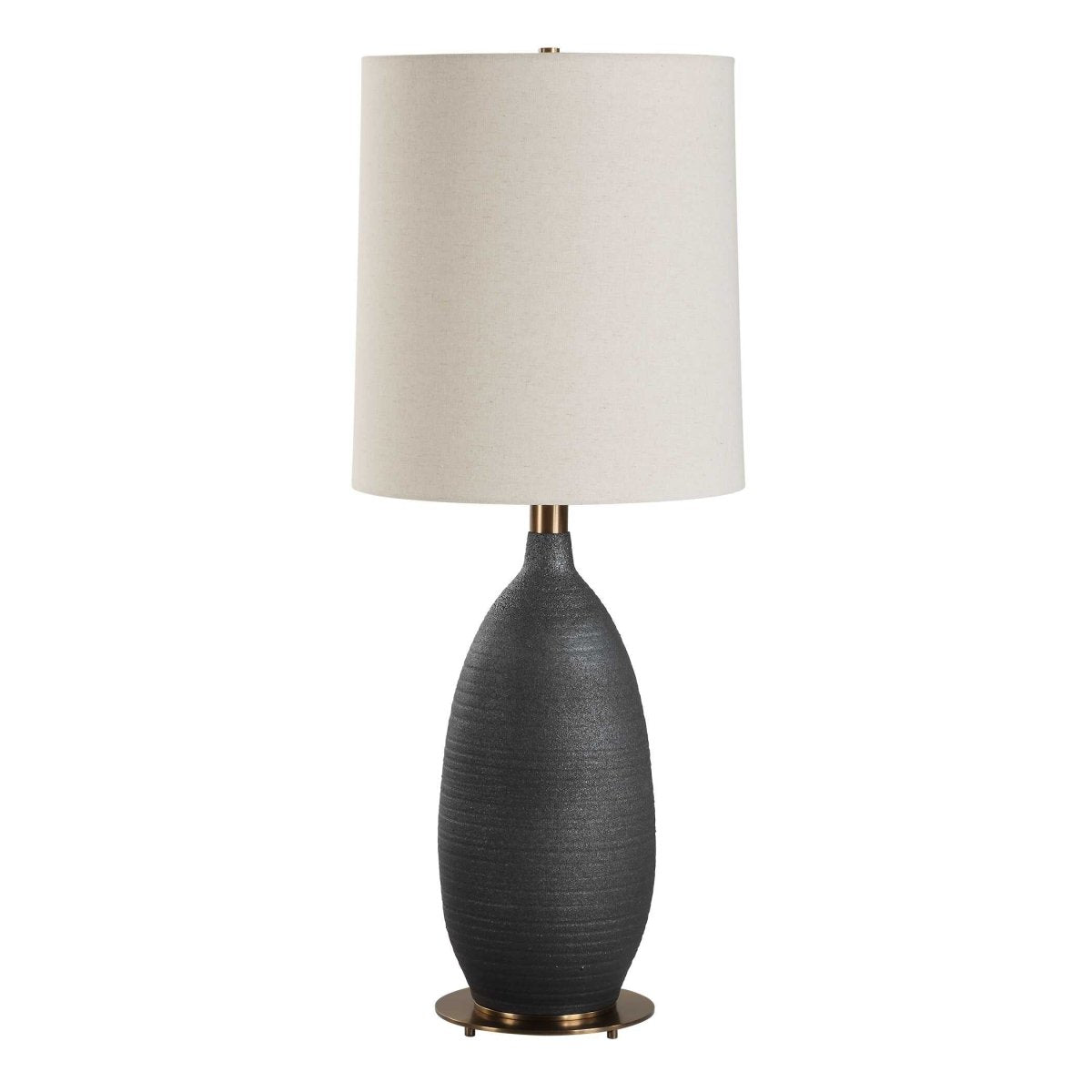 Bower Matt Black Table Lamp - Uttermost - Table Lamp by Modest Hut