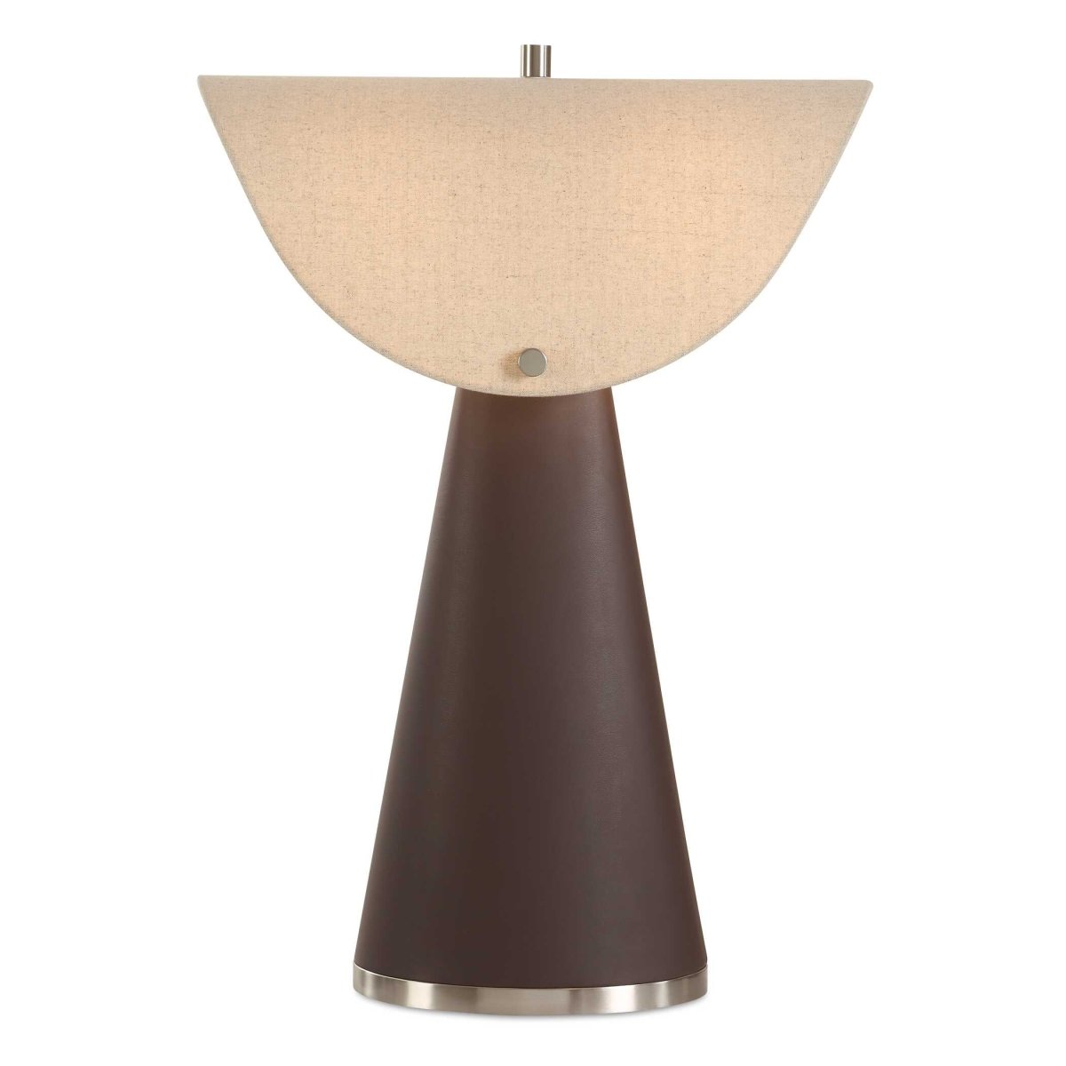 Conover Brown Modern Table Lamp - Uttermost - Table Lamp by Modest Hut