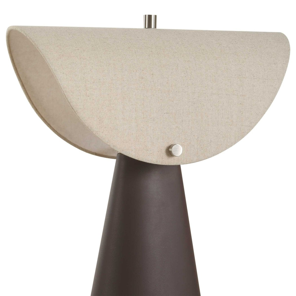 Conover Brown Modern Table Lamp - Uttermost - Table Lamp by Modest Hut