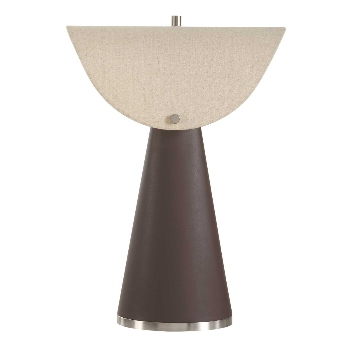 Conover Brown Modern Table Lamp - Uttermost - Table Lamp by Modest Hut