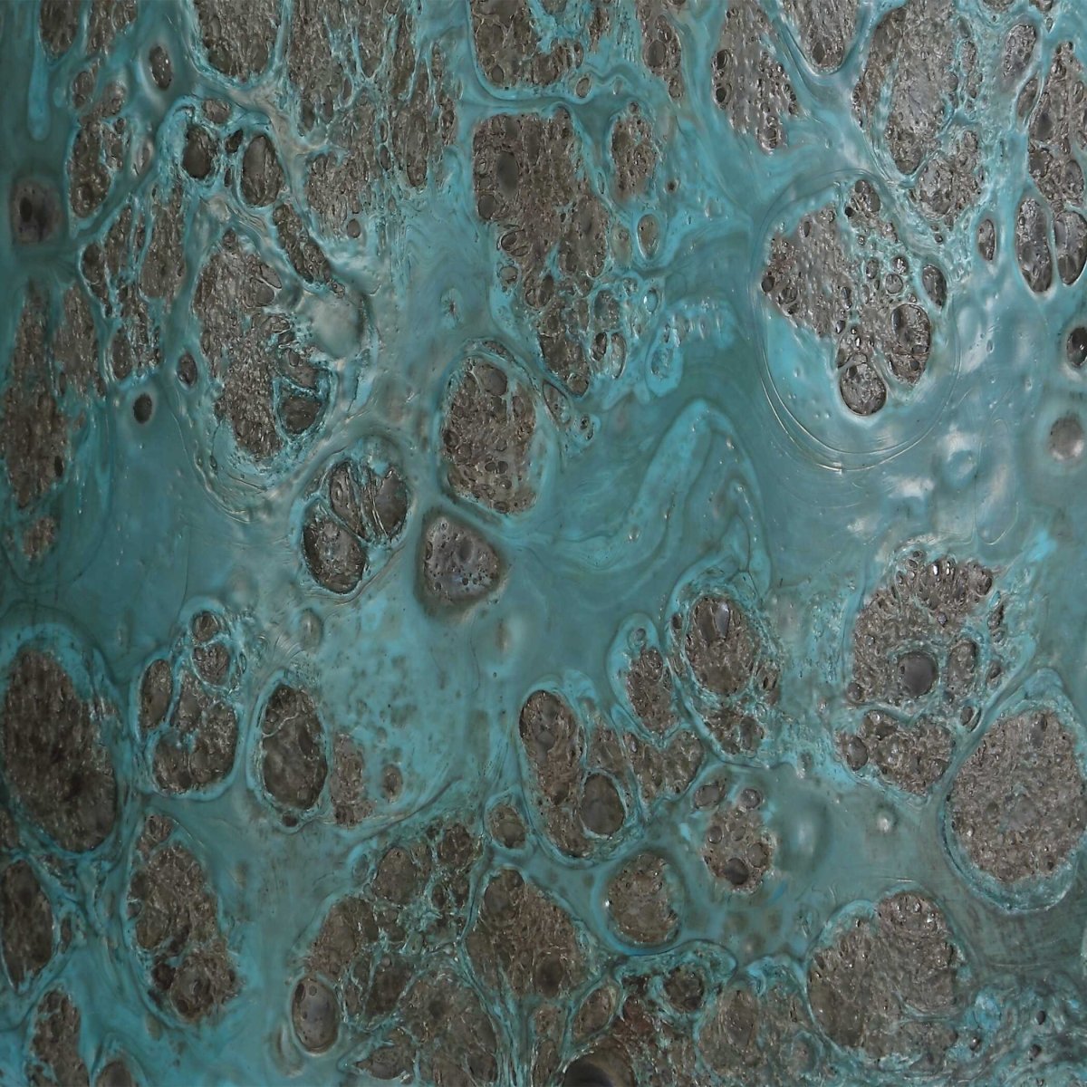 Dauphine Cracked Teal Table Lamp - Uttermost - Table Lamp by Modest Hut