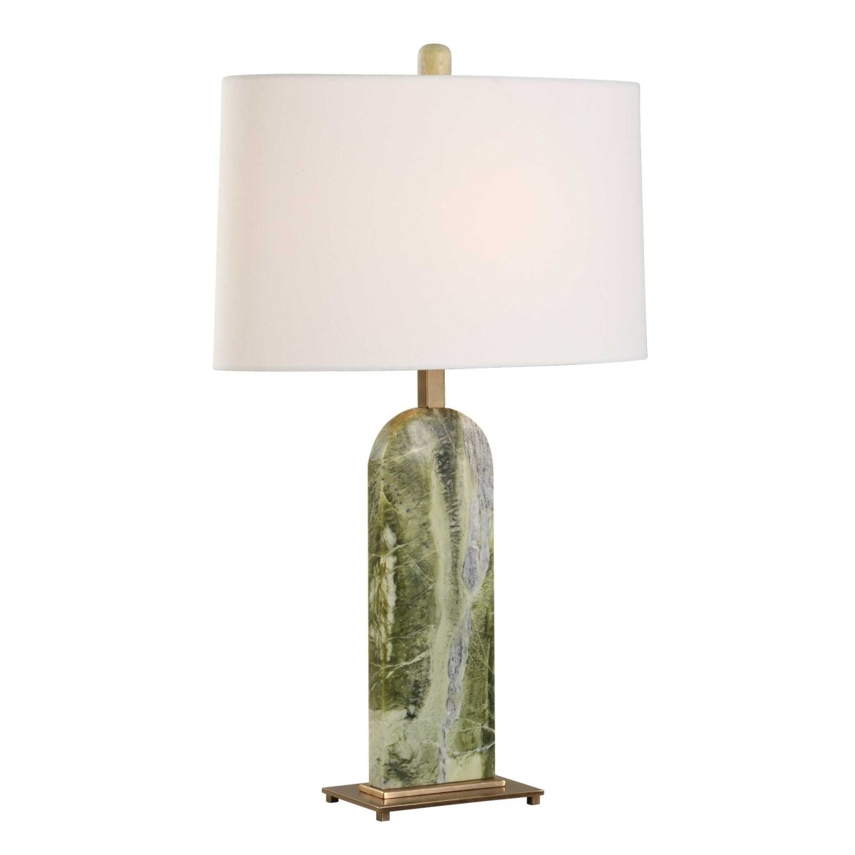Moorea Green Marble Table Lamp - Uttermost - Table Lamp by Modest Hut