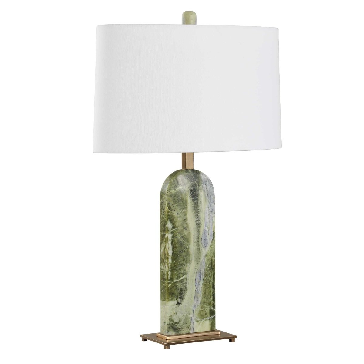 Moorea Green Marble Table Lamp - Uttermost - Table Lamp by Modest Hut