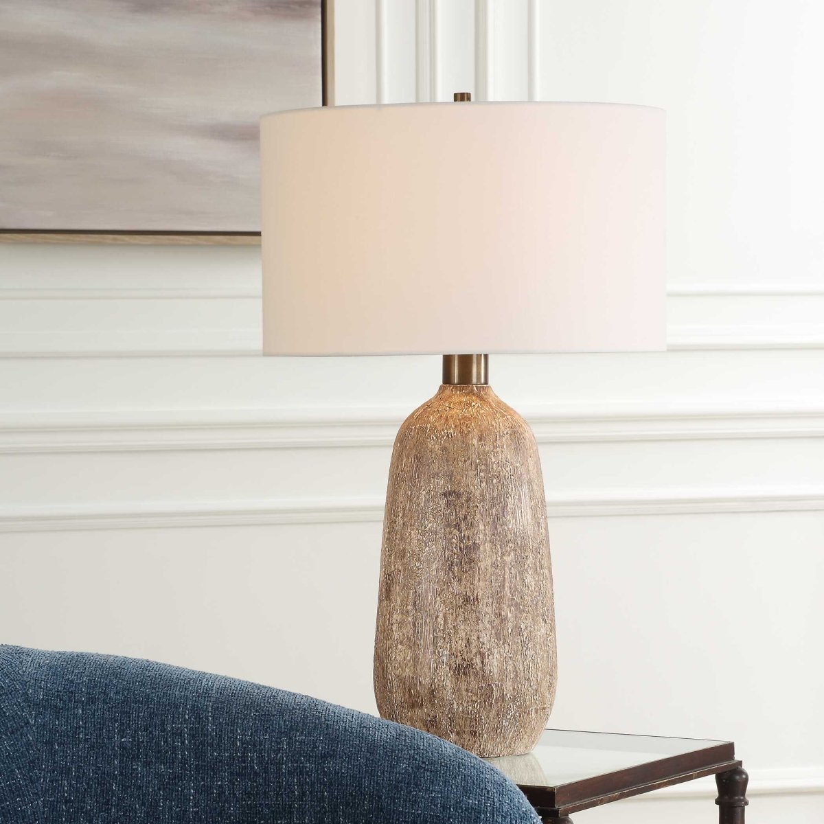 Napier Earthy Brown Table Lamp - Uttermost - Table Lamp by Modest Hut