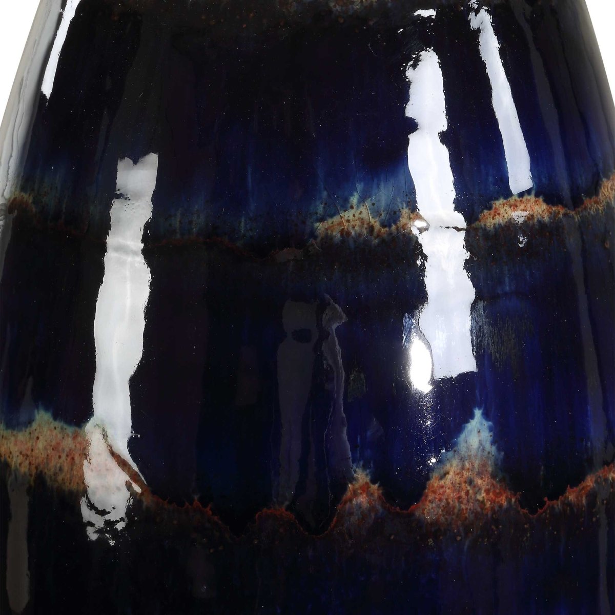 Orleans Blue Glaze Table Lamp - Uttermost - Table Lamp by Modest Hut