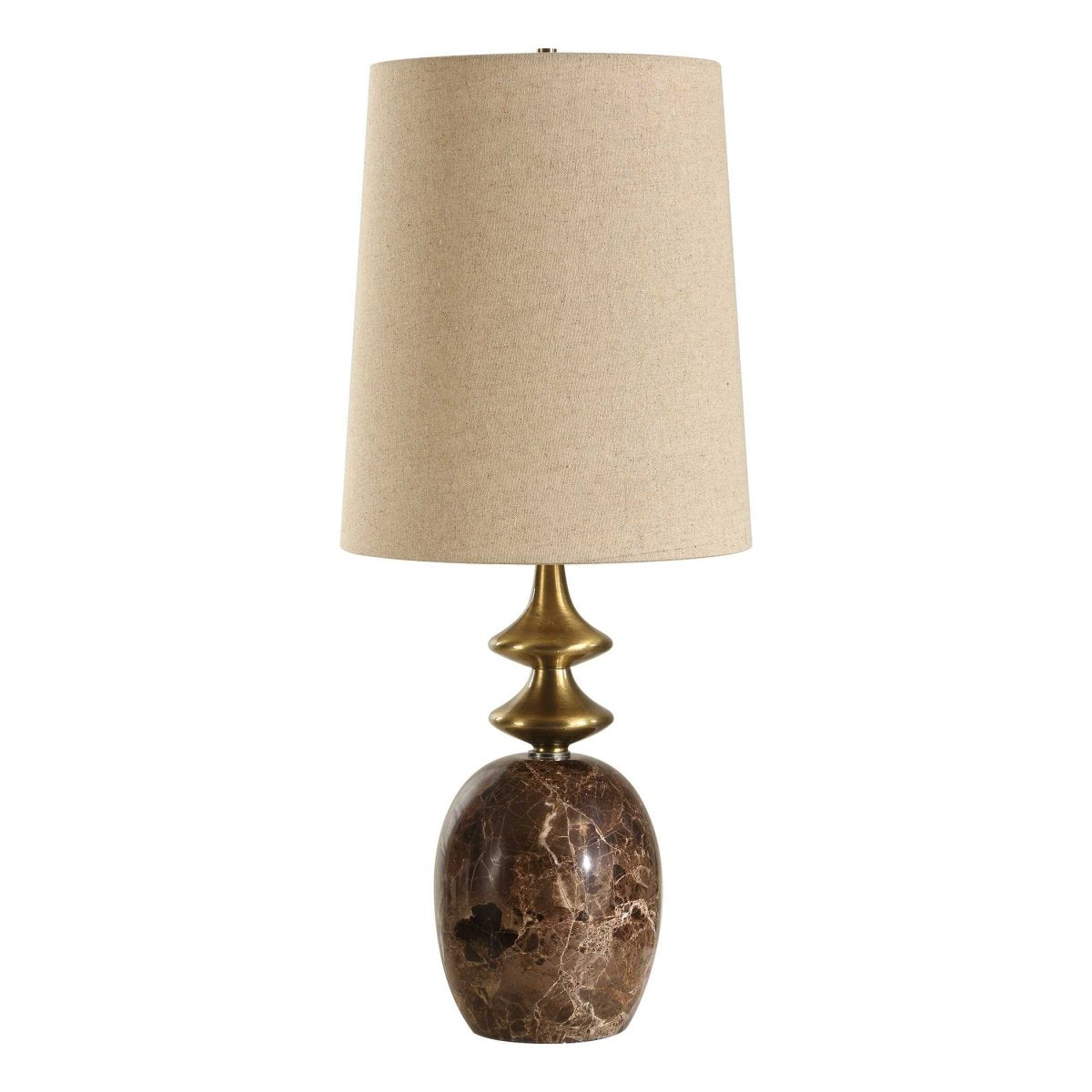 Percy Brown Marble Buffet Lamp - Uttermost - Table Lamp by Modest Hut