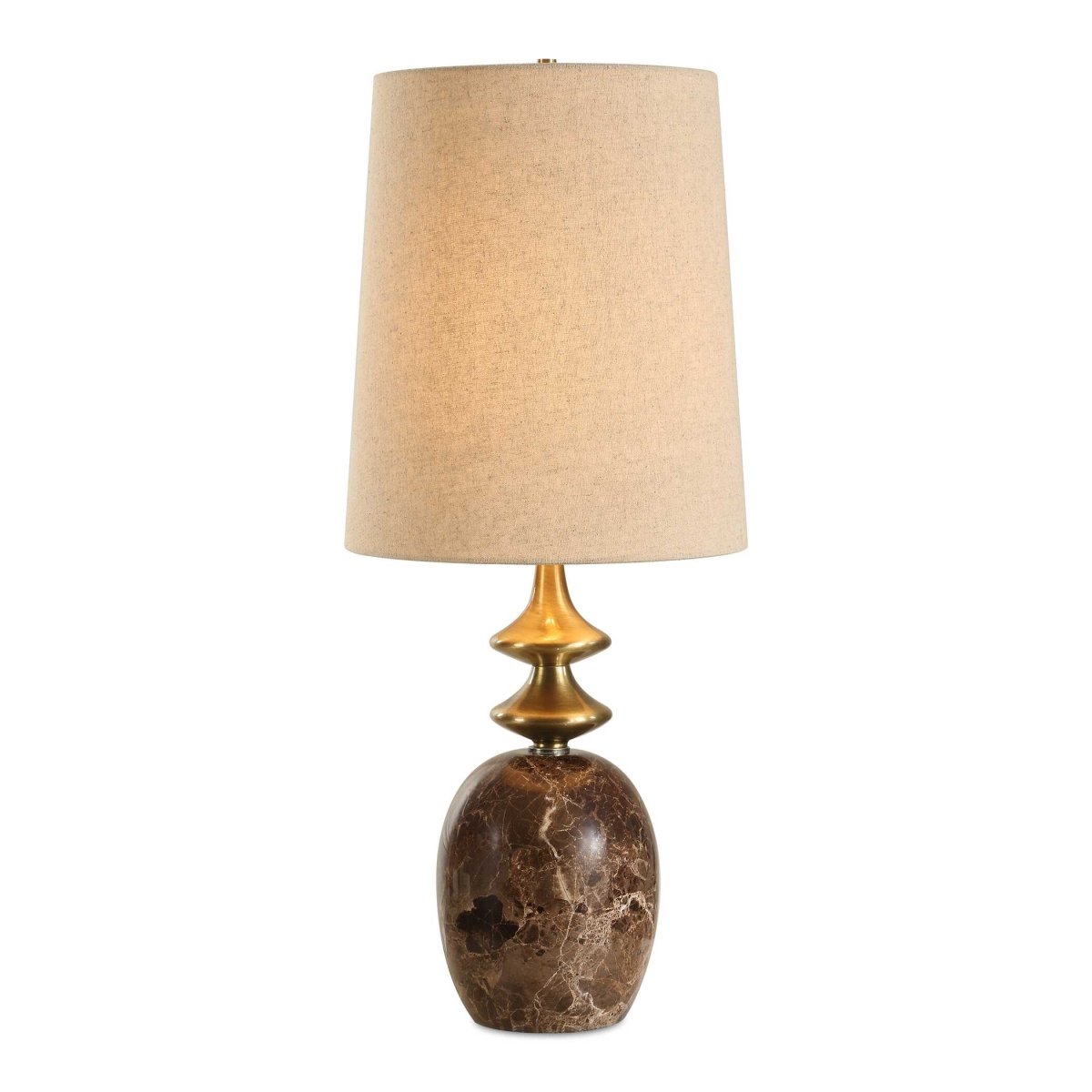 Percy Brown Marble Buffet Lamp - Uttermost - Table Lamp by Modest Hut