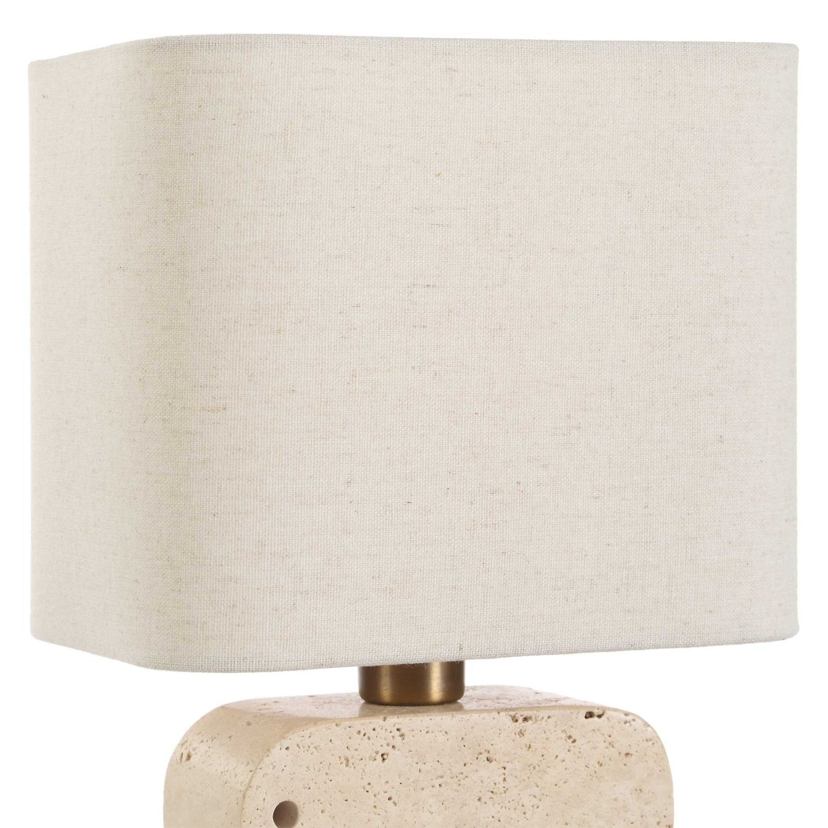 Tusk Travertine Accent Lamp - Uttermost - Table Lamp by Modest Hut