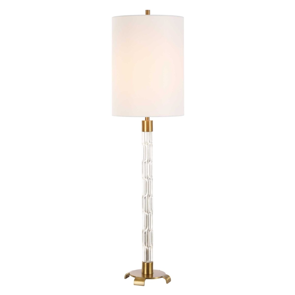 York Crystal Buffet Lamp - Uttermost - Table Lamp by Modest Hut