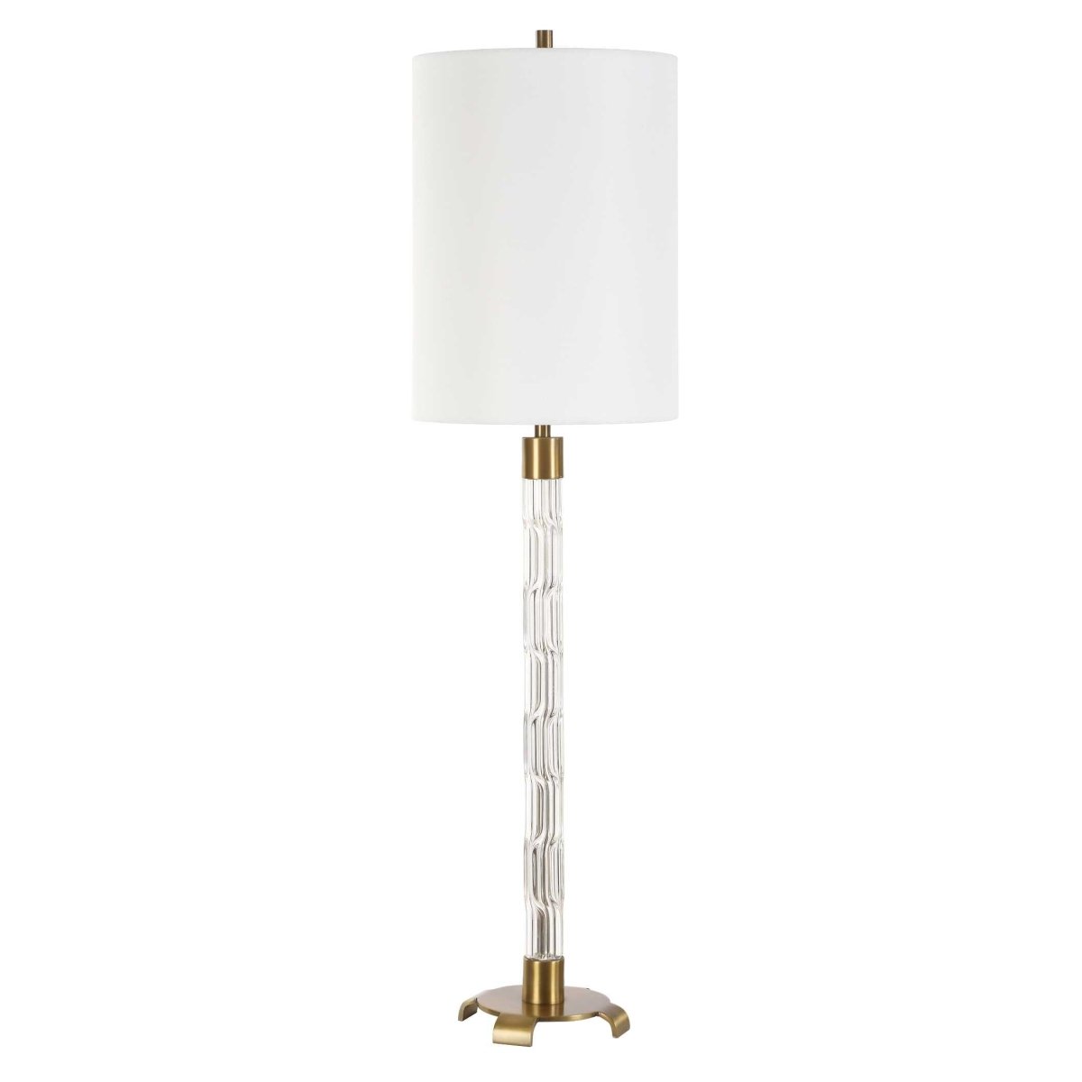 York Crystal Buffet Lamp - Uttermost - Table Lamp by Modest Hut