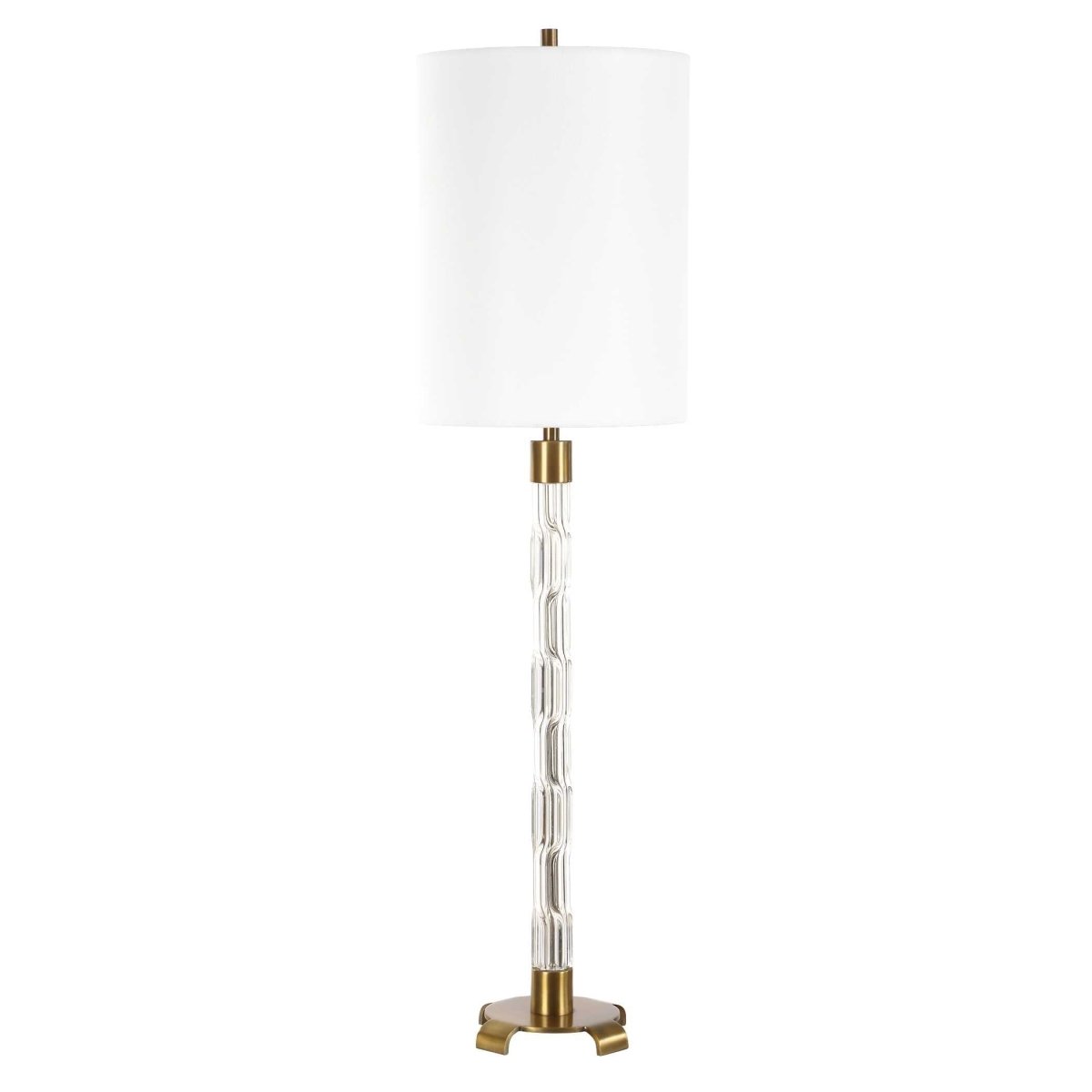 York Crystal Buffet Lamp - Uttermost - Table Lamp by Modest Hut