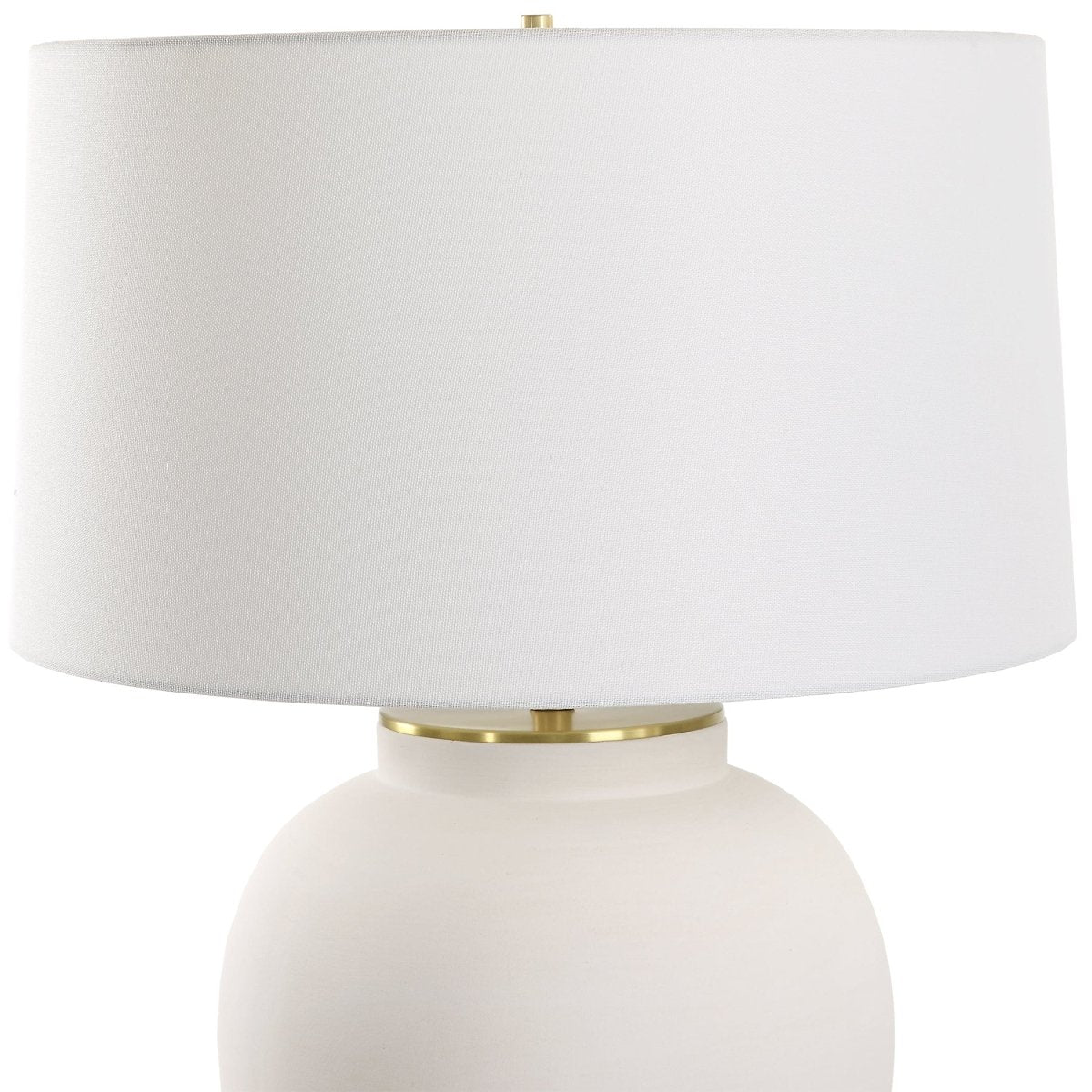 Adelaide White Table Lamp - Uttermost - Table Lamps by Modest Hut