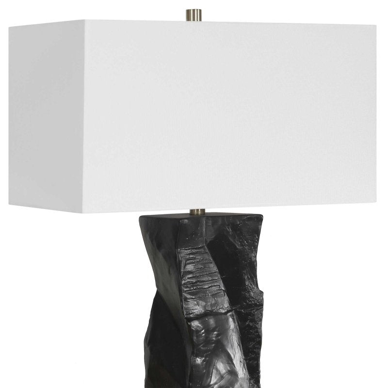 Altaria Black Table Lamp by Uttermost alternate view 5