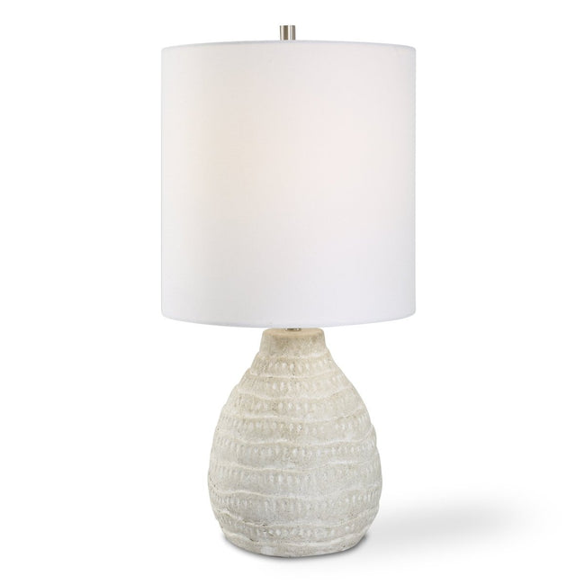 Antique White Porcelain Ceramic Table Lamp - Uttermost - Table Lamps by Modest Hut