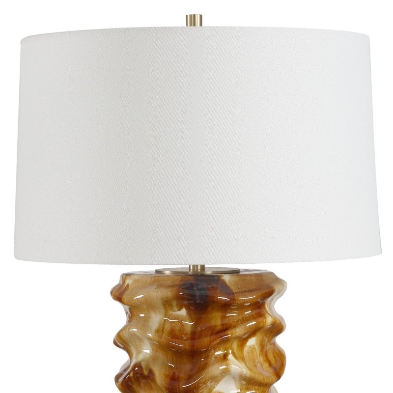 Detail view of the Bassa Table Lamp