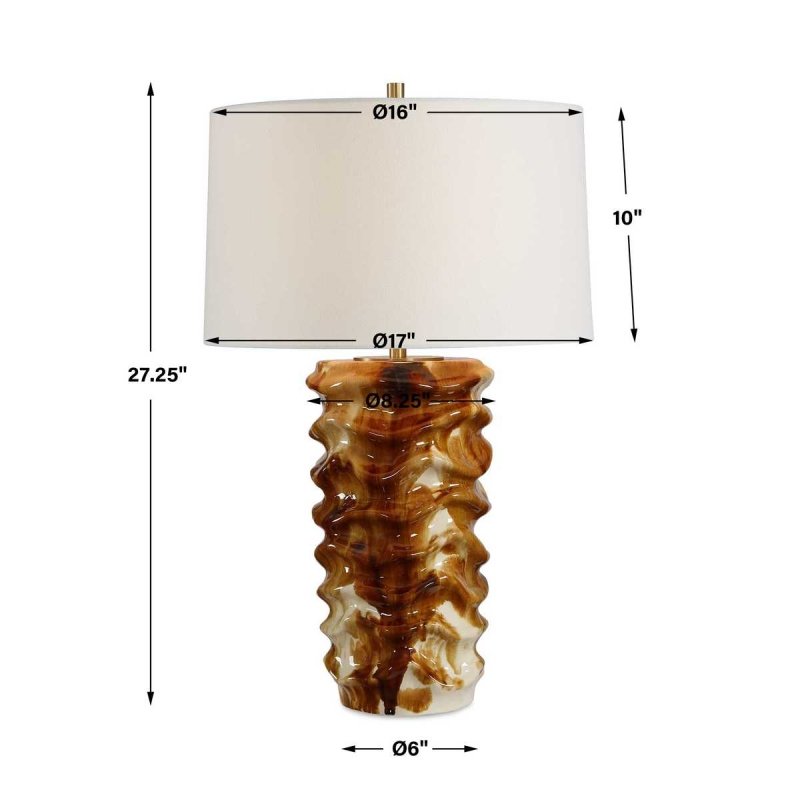 Dimension guide for the Bassa Table Lamp