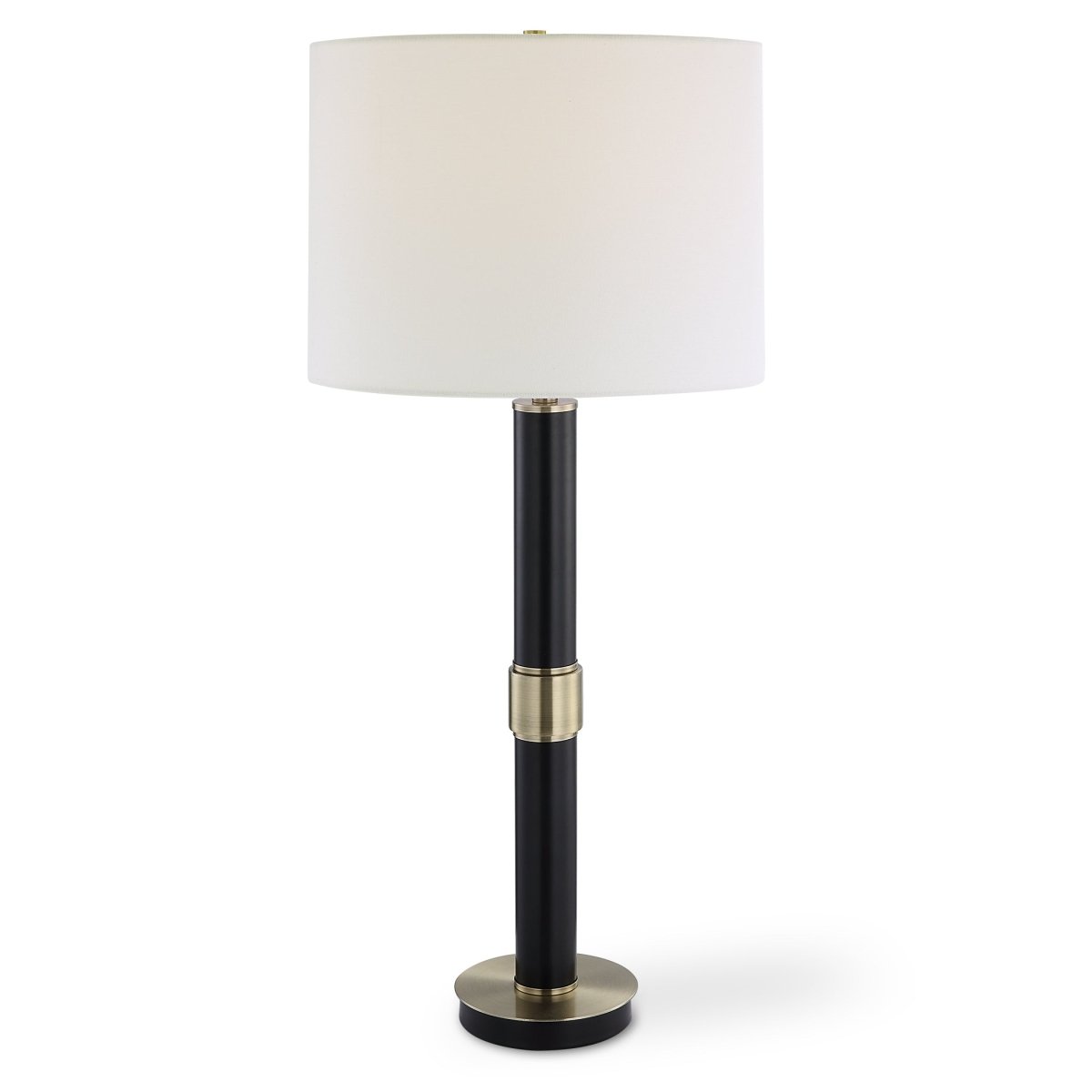 Black and Gold Metal Table Lamp - Uttermost - Table Lamps by Modest Hut