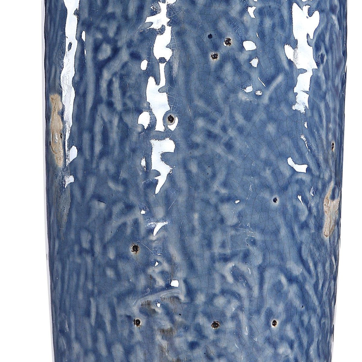 Blue Textured Ceramic Table Lamp - Uttermost - Table Lamps by Modest Hut