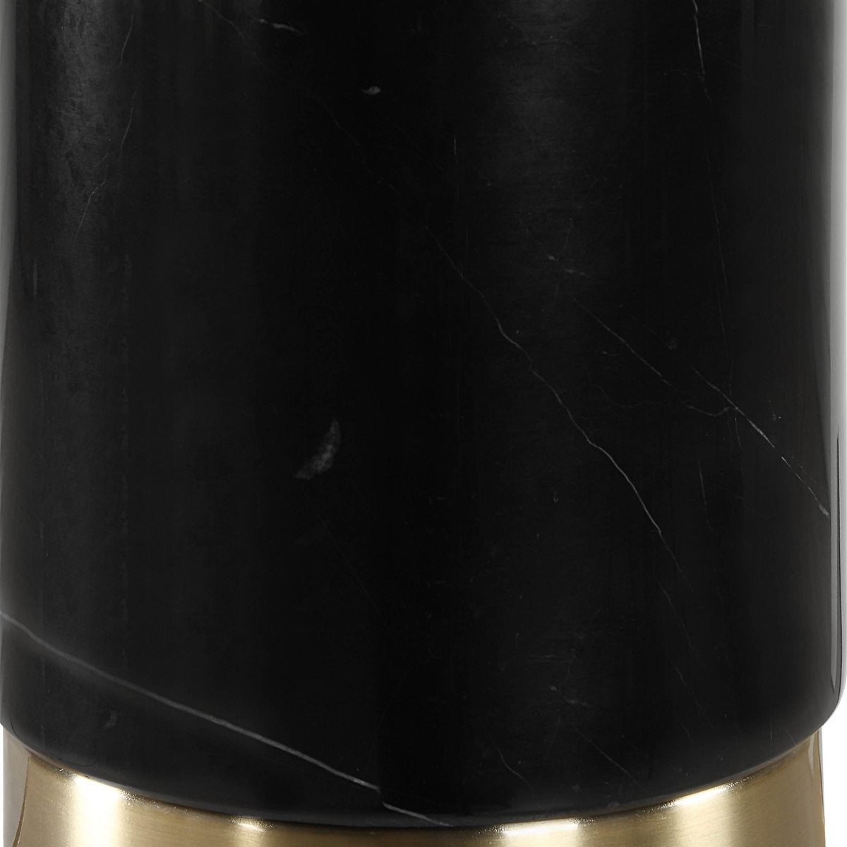 Brass Buffet Lamp with Marble Base - Uttermost - Table Lamps by Modest Hut
