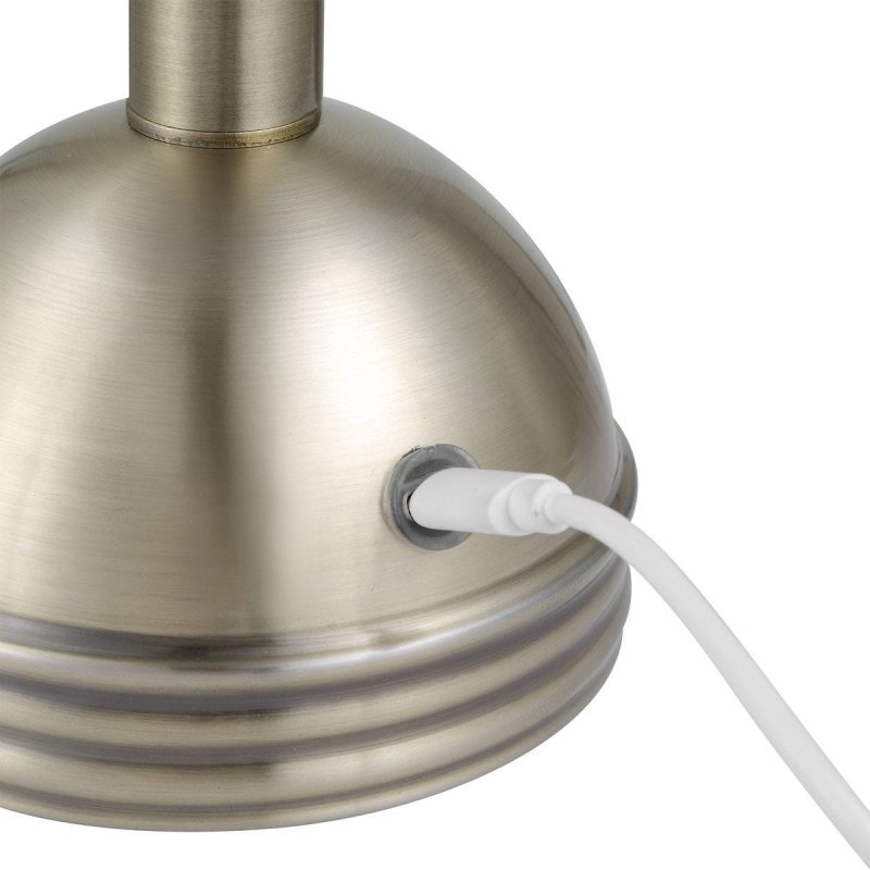 Detail view of the Breece Rechargable Accent Lamp