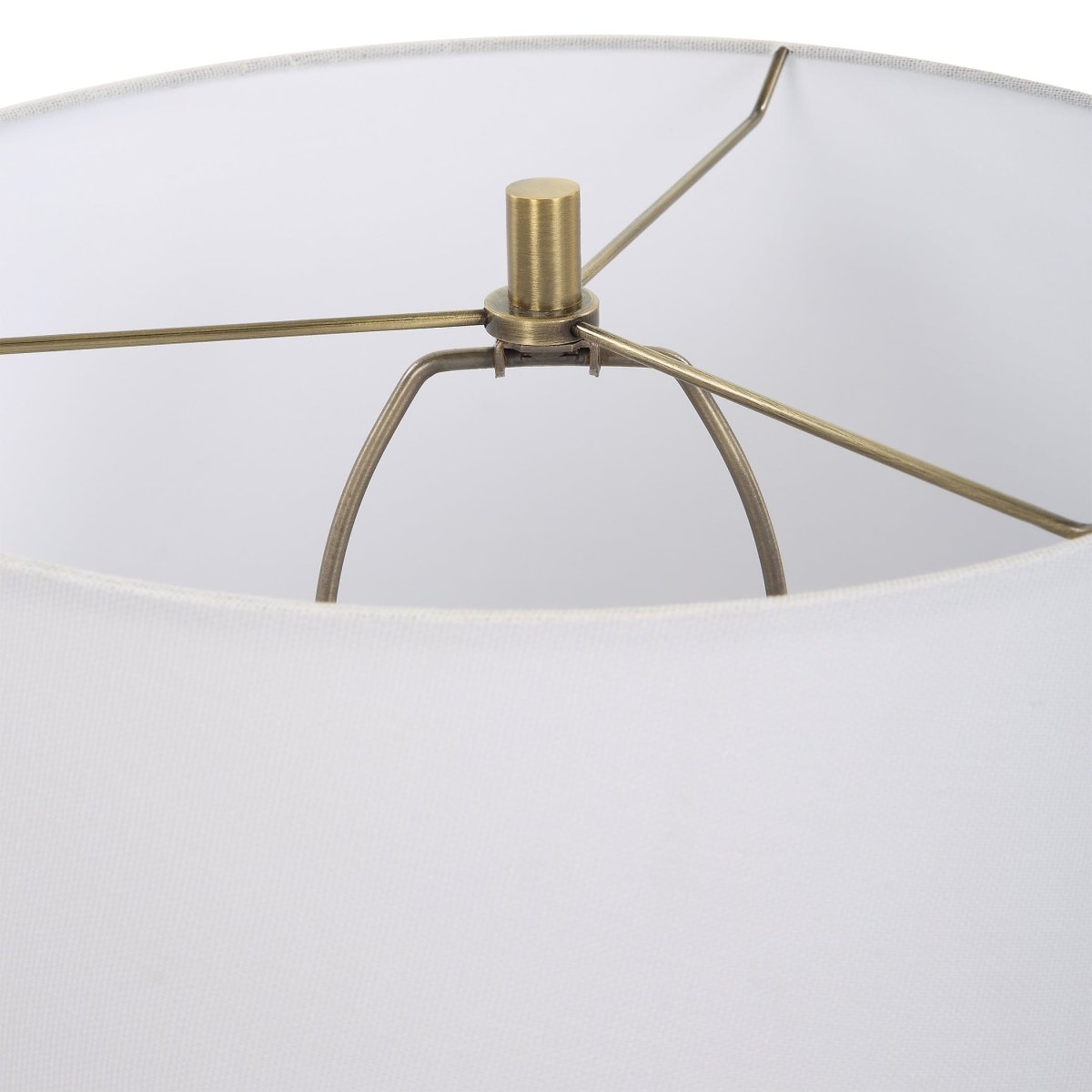 Brielle Polished Black Table Lamp - Uttermost - Table Lamps by Modest Hut