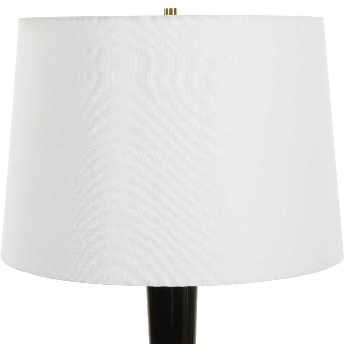 Brielle Polished Black Table Lamp - Uttermost - Table Lamps by Modest Hut