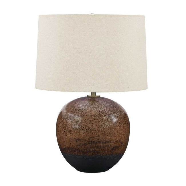 Brownell Rust Brown Table Lamp - Table Lamps