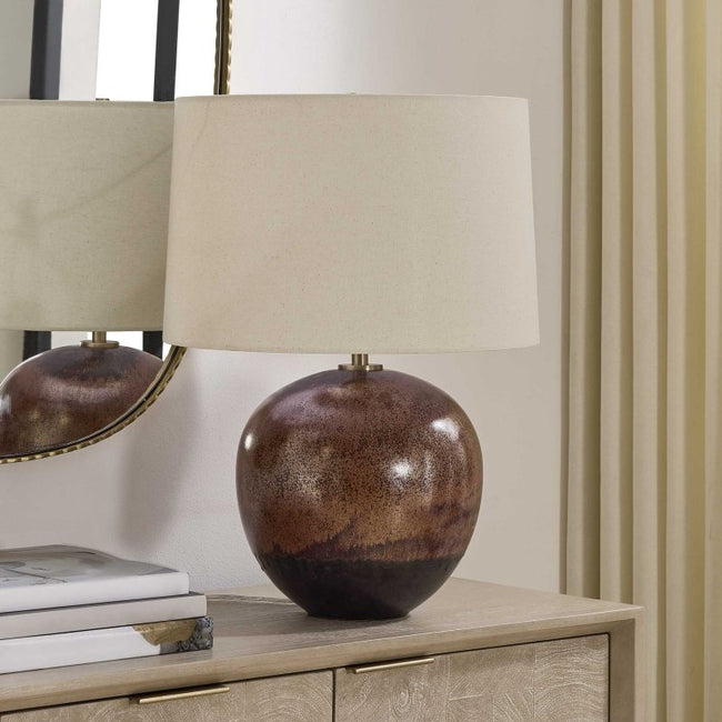 Brownell Rust Brown Table Lamp - Table Lamps