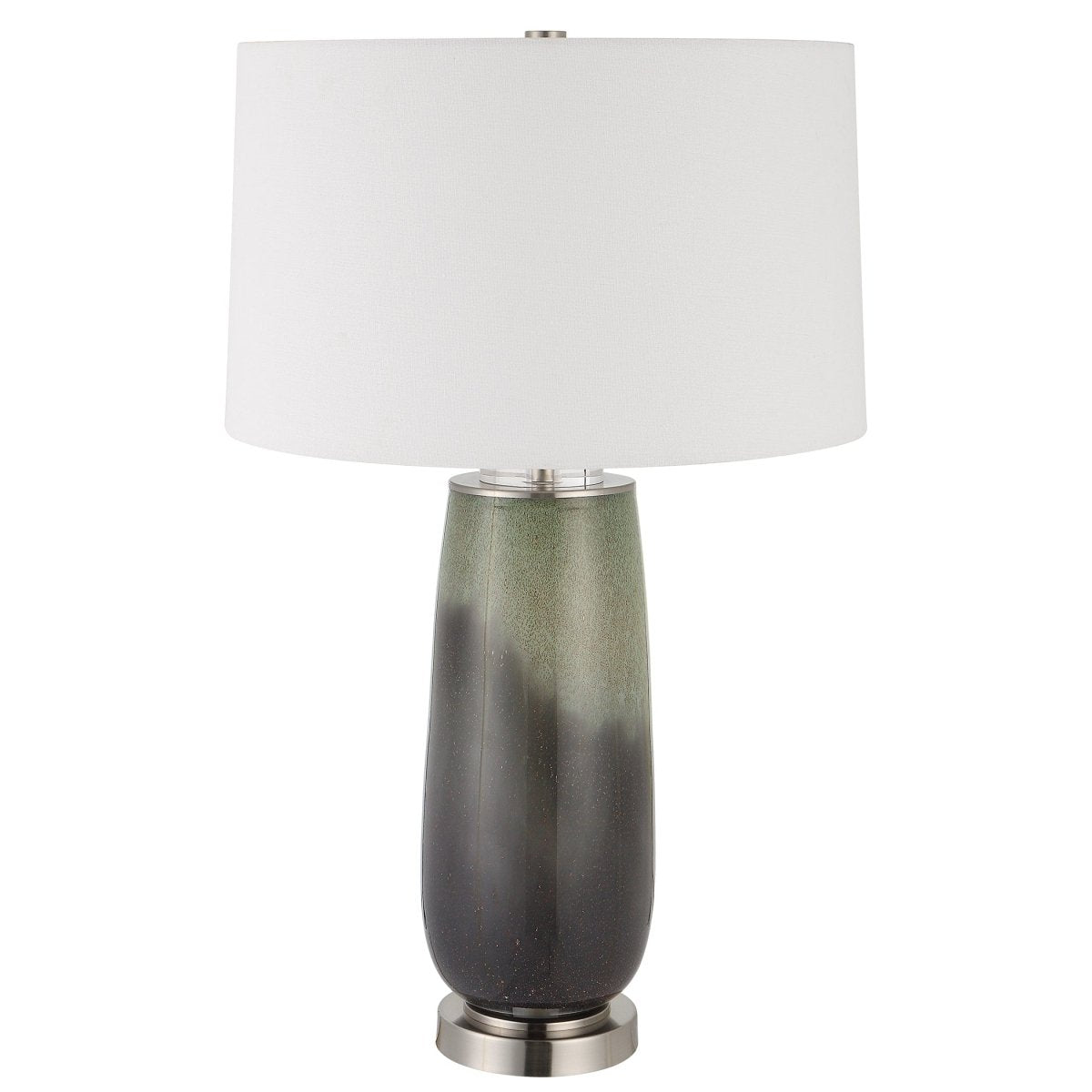 Campa Gray - Blue Table Lamp - Uttermost - Table Lamps by Modest Hut