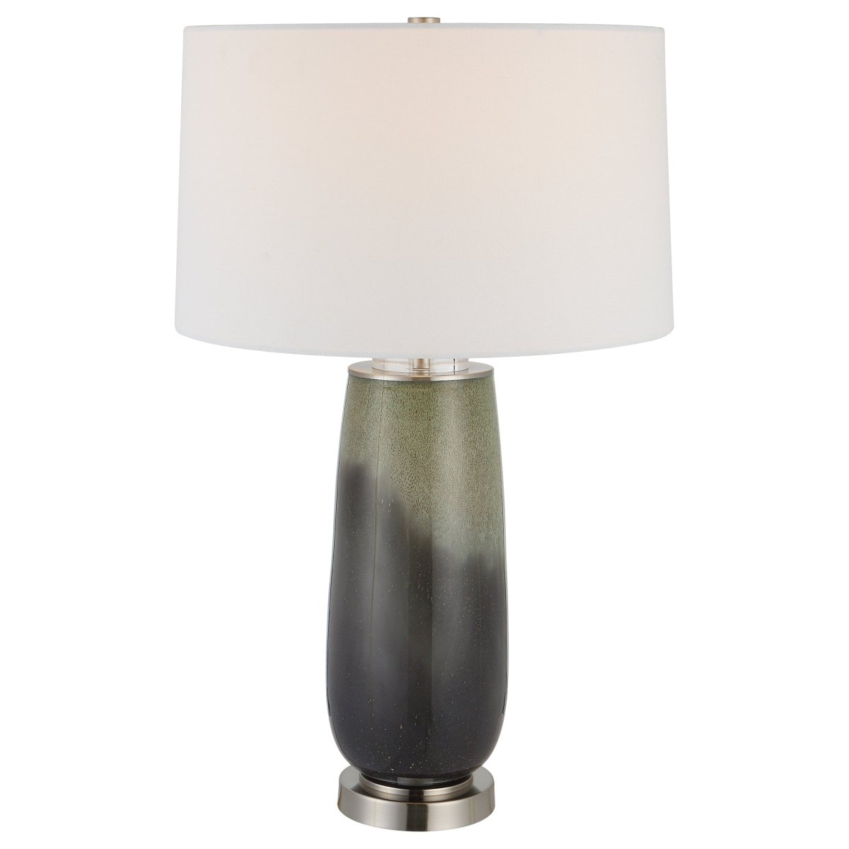 Campa Gray - Blue Table Lamp - Uttermost - Table Lamps by Modest Hut