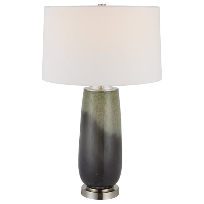 Campa Gray - Blue Table Lamp - Uttermost - Table Lamps by Modest Hut