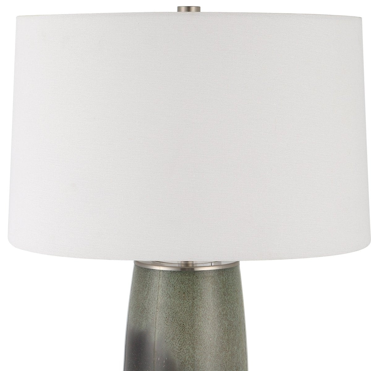 Campa Gray - Blue Table Lamp - Uttermost - Table Lamps by Modest Hut