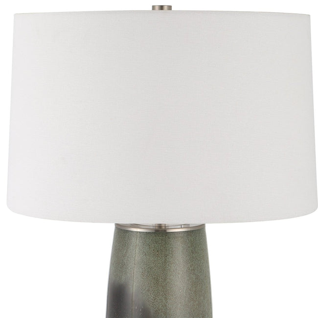 Campa Gray - Blue Table Lamp - Uttermost - Table Lamps by Modest Hut