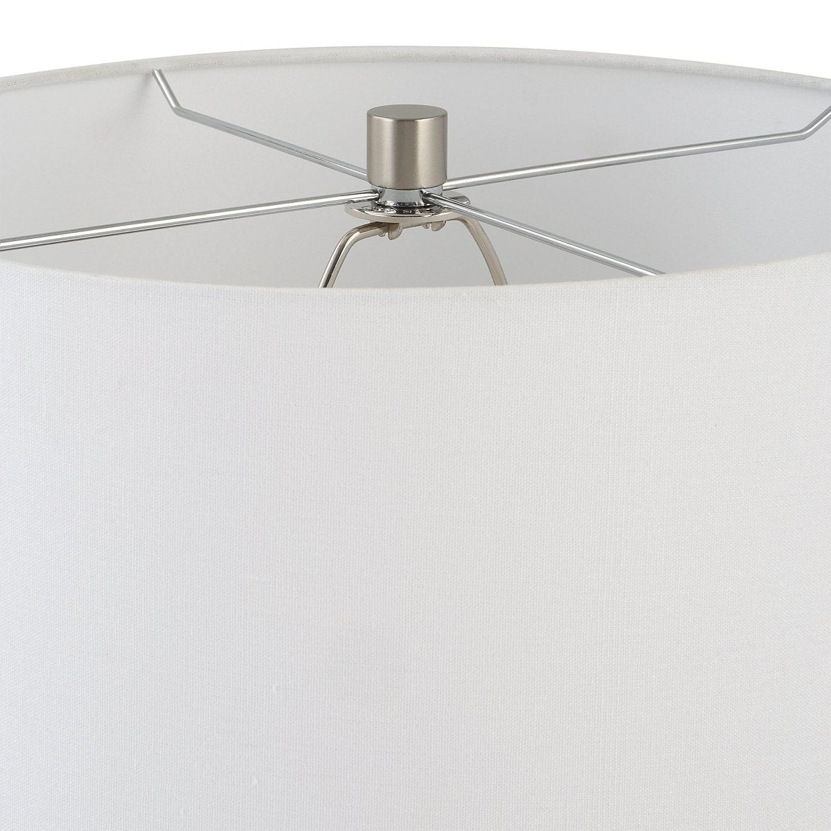 Campa Gray - Blue Table Lamp - Uttermost - Table Lamps by Modest Hut