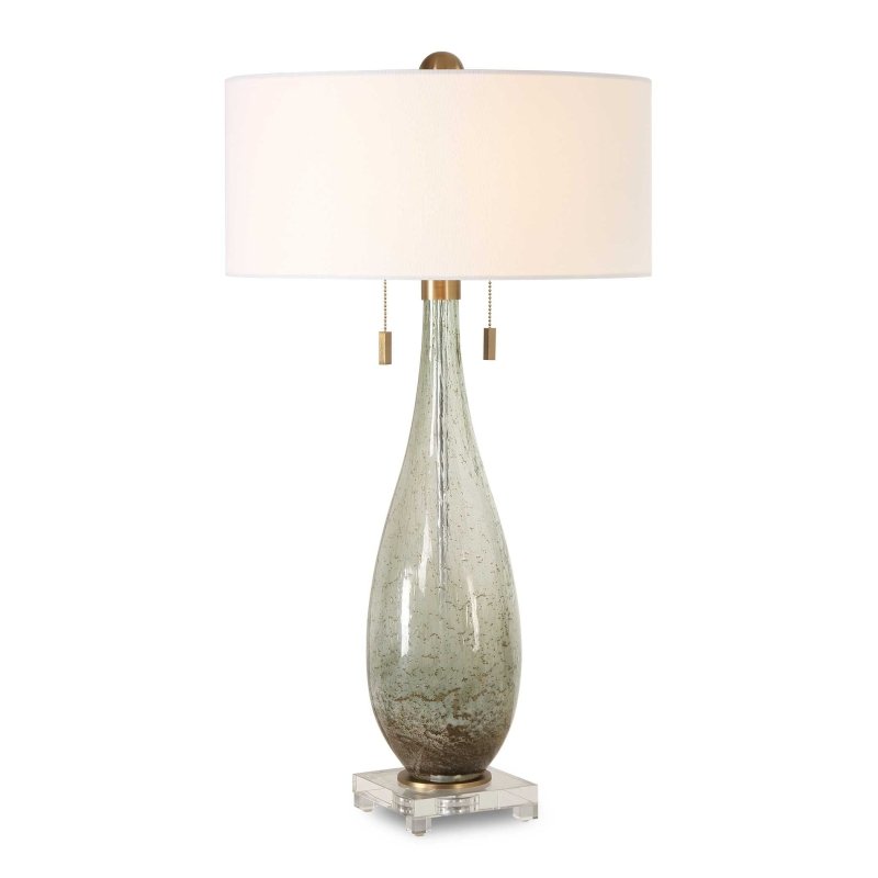 Cardoni Green Table Lamp by Uttermost product view