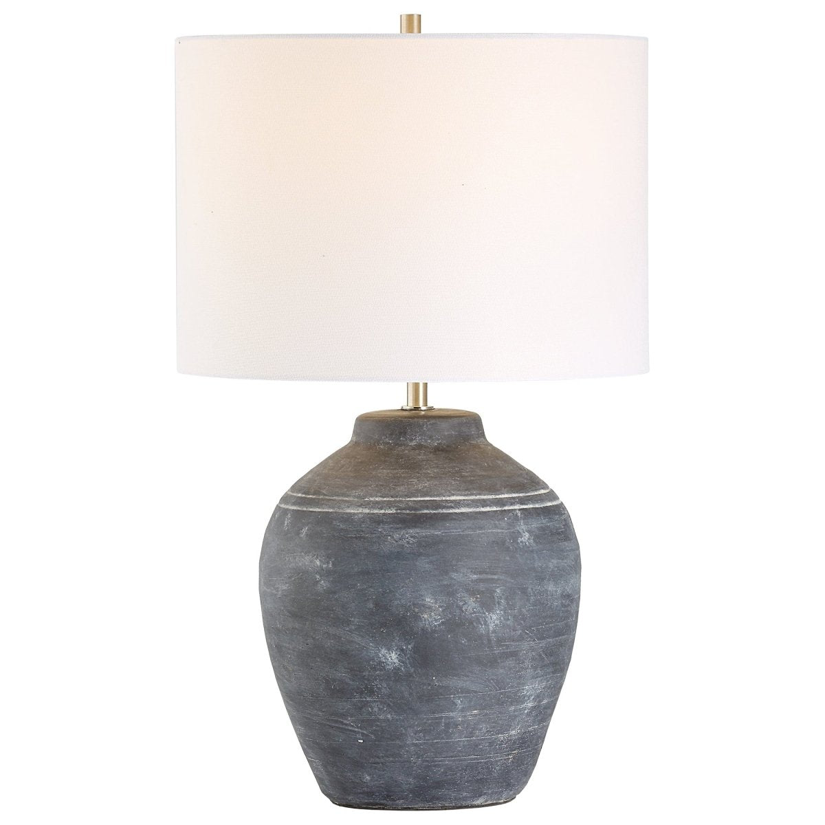 Ceramic's Subtle Texture Table Lamp - Uttermost - Table Lamps by Modest Hut