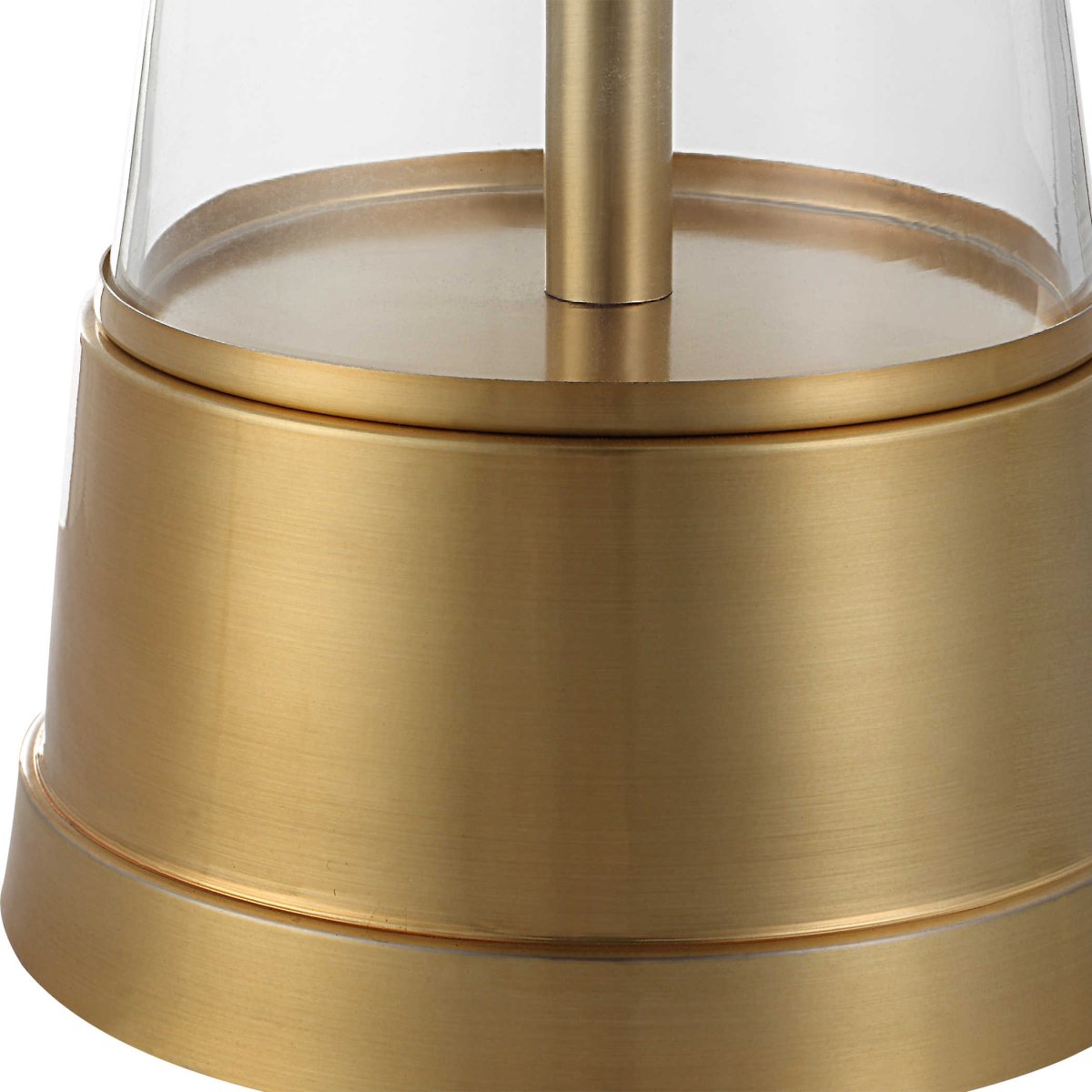 Contemporary Style Cone Shaped Table Lamp - Uttermost - Table Lamps by Modest Hut