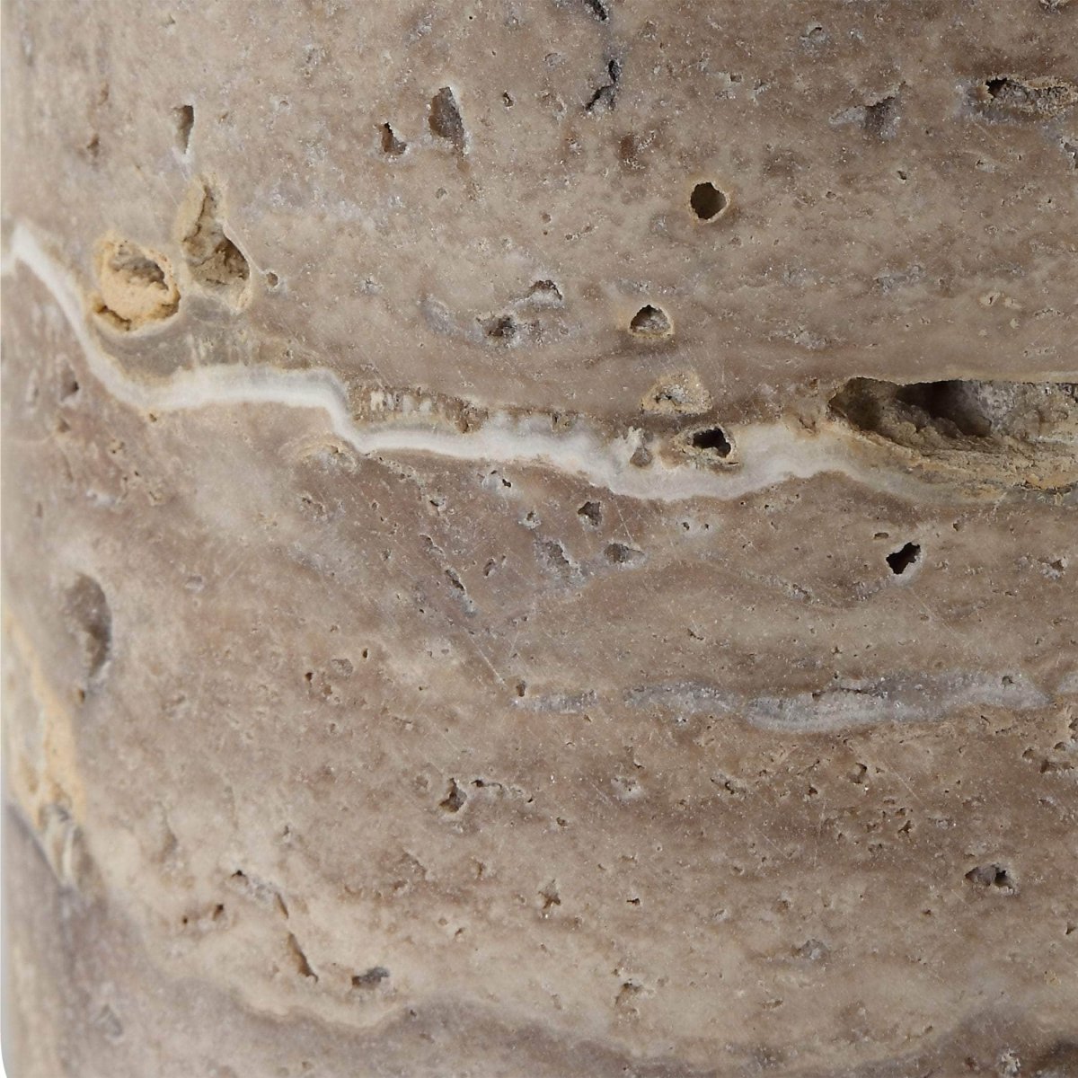 Cortado Travertine Table Lamp - Uttermost - Table Lamps by Modest Hut