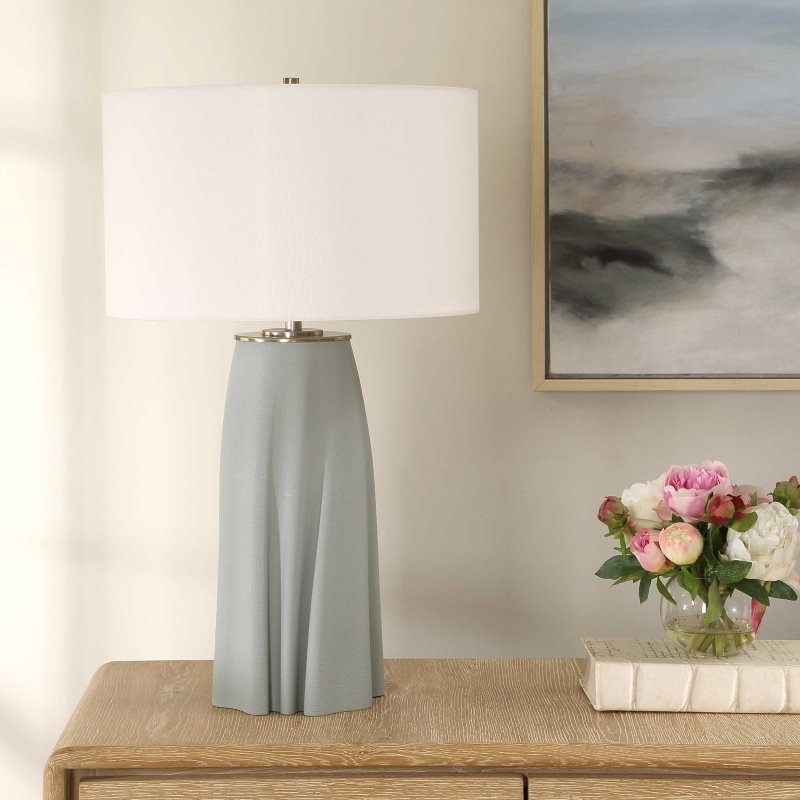Cover Up Sculpted Table Lamp - Table Lamps