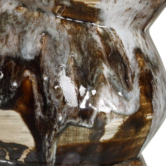 Cuoco Mottled Brown Table Lamp - Table Lamps
