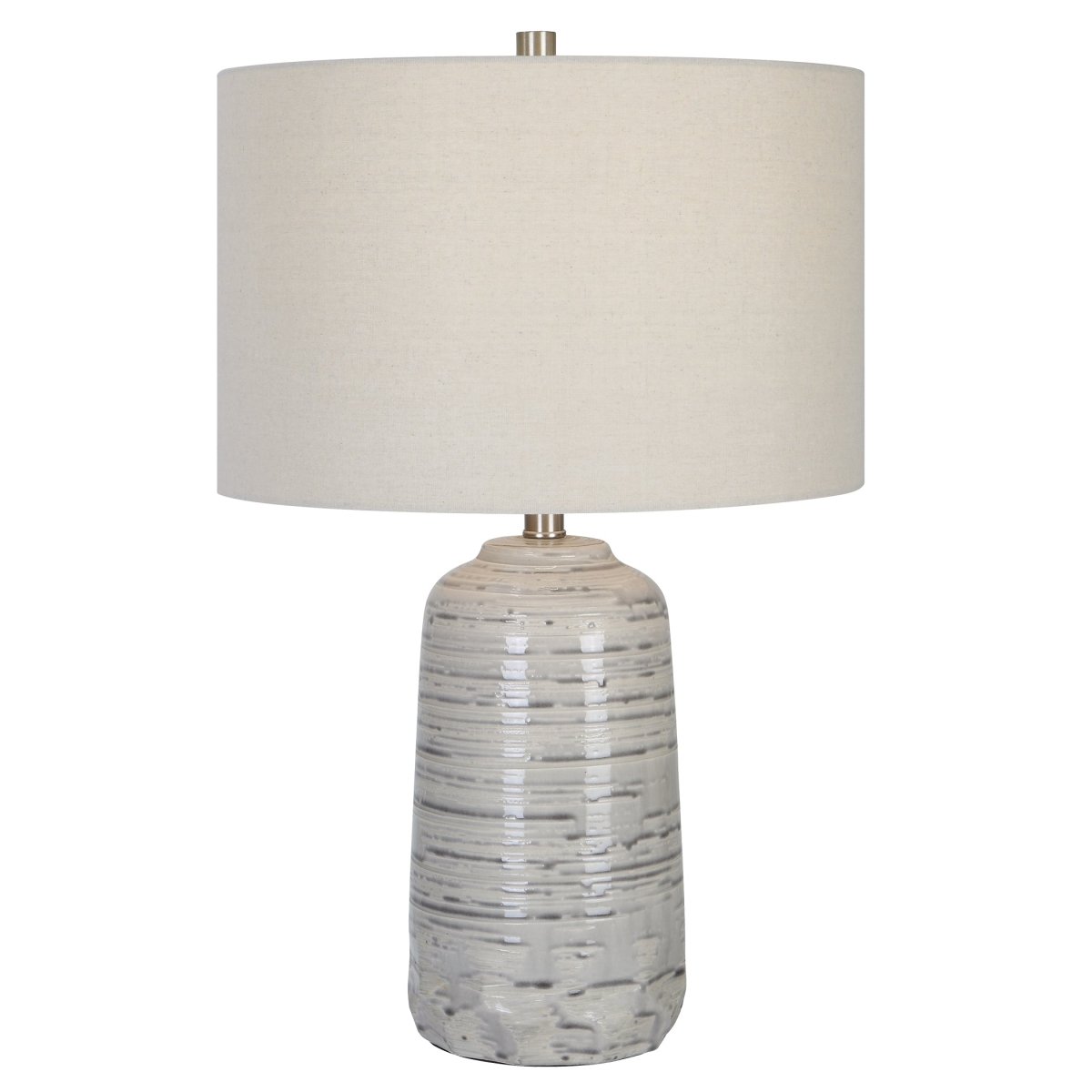 Cyclone Ivory Table Lamp - Uttermost - Table Lamps by Modest Hut