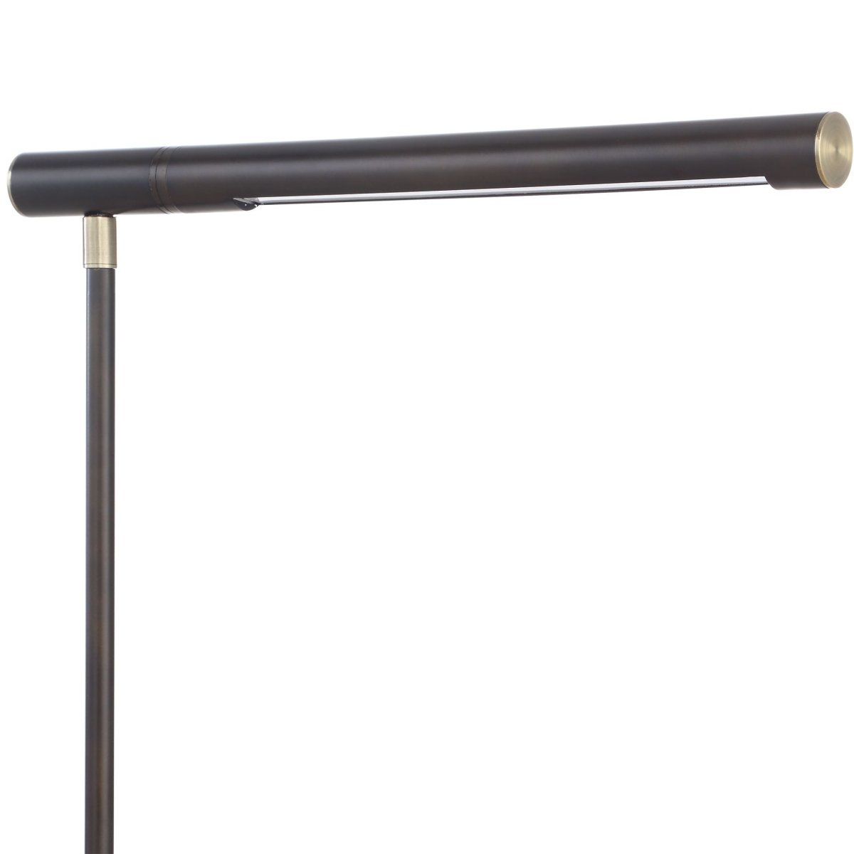 Dark Bronze Desk Lamp with Brass Accents - Uttermost - Table Lamps by Modest Hut