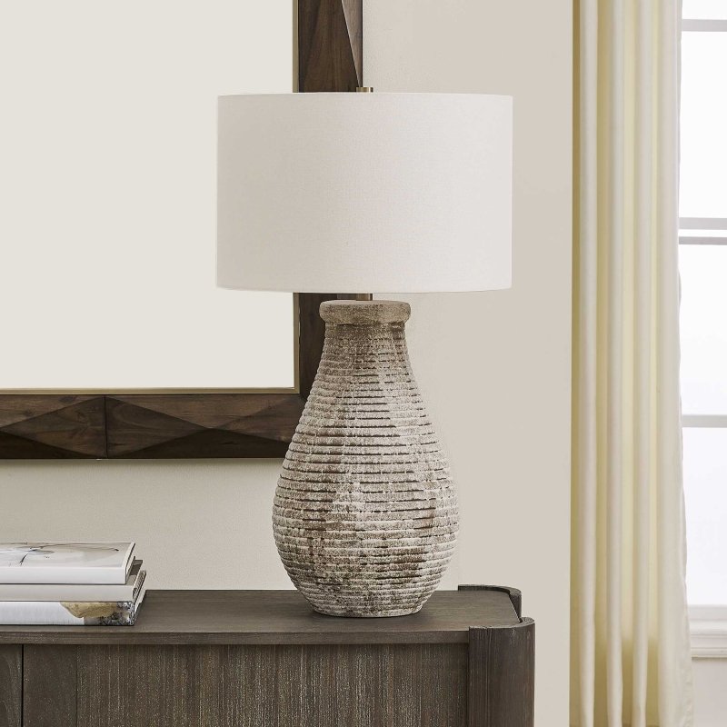 Dorothea Textured Table Lamp - Table Lamps