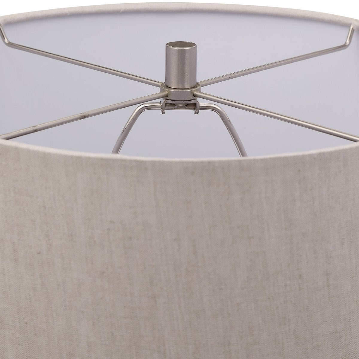 Dove Gray Ceramic Table Lamp - Uttermost - Table Lamps by Modest Hut