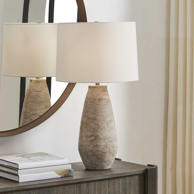 Dunford Aged Table Lamp - Table Lamps