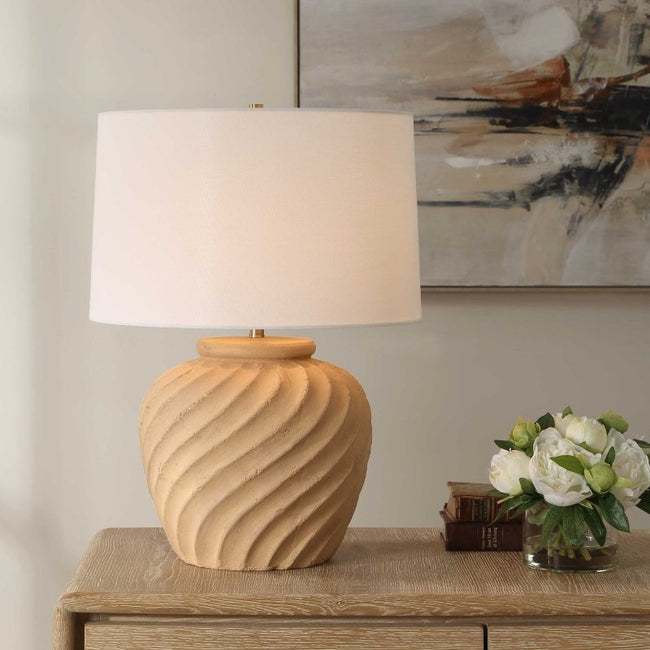 Farai Terracotta Table Lamp - Table Lamps
